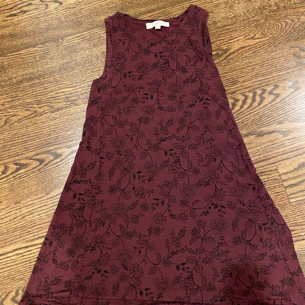 Loft A Line Tank Dress